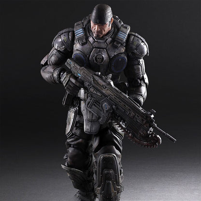 Play Arts Marcus Fenix Action Figure PA  Gears of War Figure Collection Doll Movable Model PVC Toys Birthday Gift