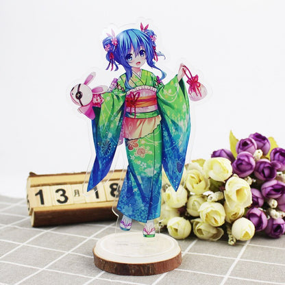 Anime Date A Live Tokisaki Kurumi Yatogami Tooka Origami Tobiichi Kotori Itsuka Yoshino Miku Izayoi 16cm Acrylic Stand Model