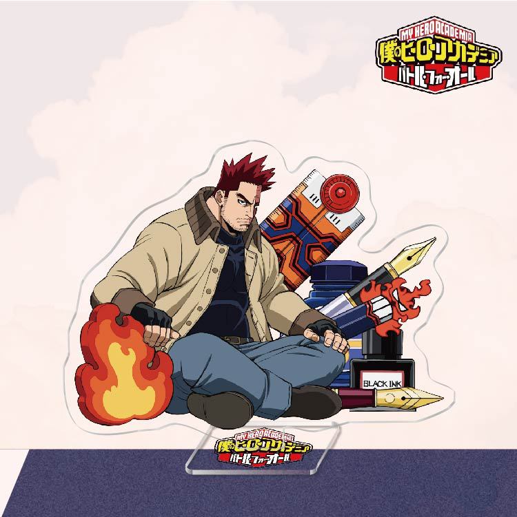 My Hero Academia Anime Figure Todoroki Shoto Acrylic Stands Endeavour Character Model Plate Desk Decor Standing Sign Fans Gifts