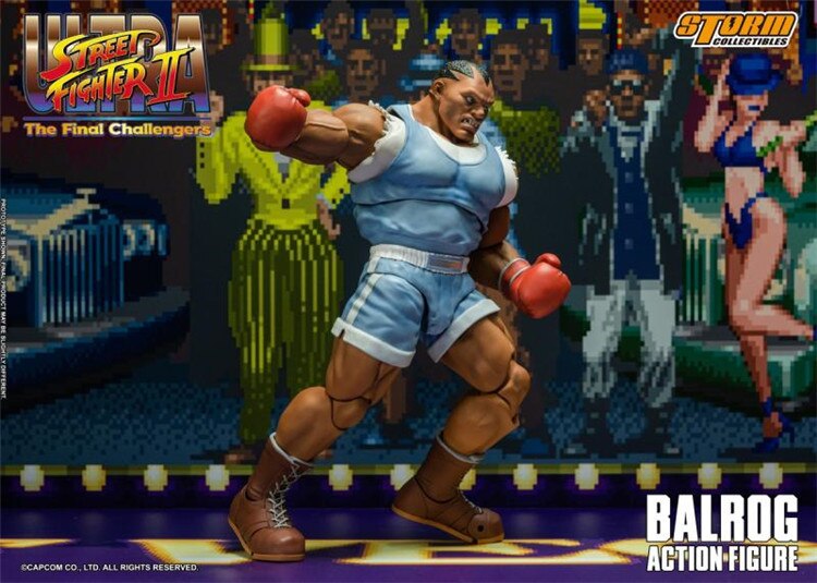 Storm Toys 1/12 BALROG Street Fighter II CPSF23 Soldier Model Full Set 6&#39;&#39; Action Figure Toy In Stock Hot Sale