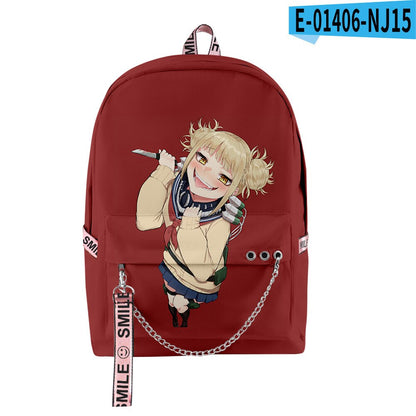 Fashion Novelty My Hero Academia Student School Bags Unisex 3D Print Oxford Waterproof Notebook multifunction Travel Backpacks