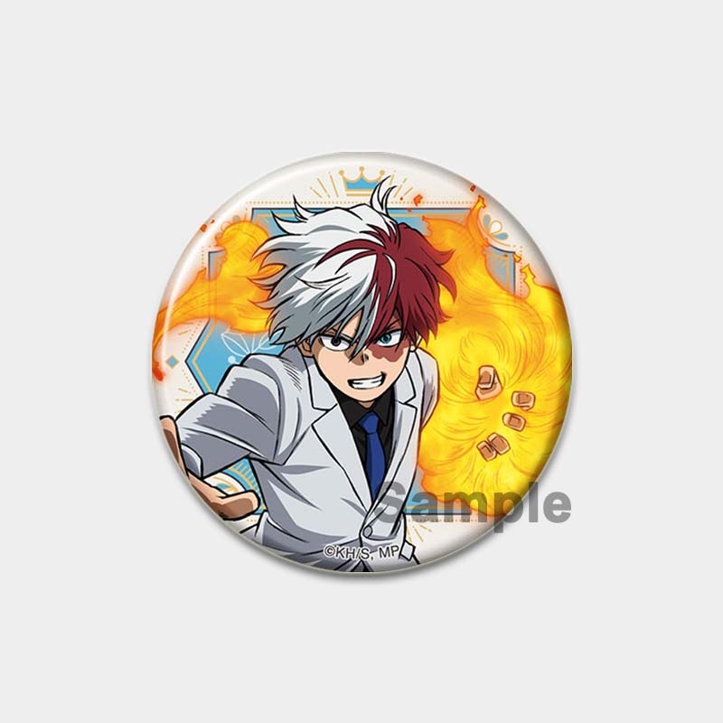 Fashion Jewelry Accessories Anime My Hero Academia Brooch Enamel Pin Cartoon Cosplay Badge for Clothes Backpack Decoration Gifts