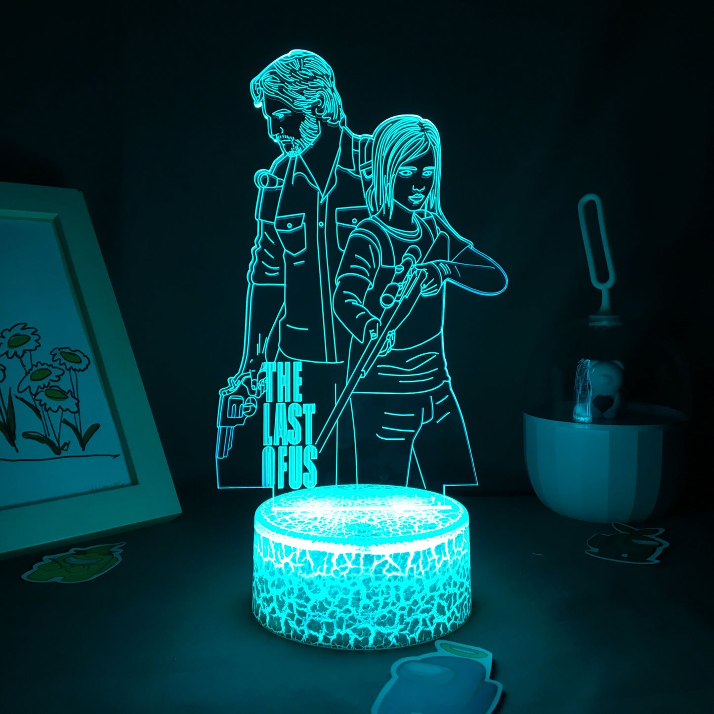 The Last of Us Figure 3d Led Lamp Home Decoration Birthday Gift Manga Night Light Otaku Bedroom Decor Light Cartoon Acrylic Lamp