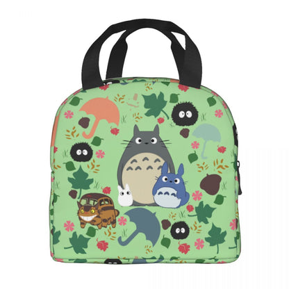 My Neighbor Totoro Lunch Bag Cooler Thermal Insulated Studio Ghibli Anime Hayao Miyazaki Lunch Box for Women Children School