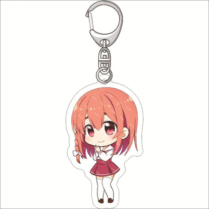 Rent A Girlfriend Keychain Anime Ichinose Chizuru Nanami Mami Sarashina Ruka Sakurasawa Sumi Cute Mold Acrylic Keyrings Jewelry