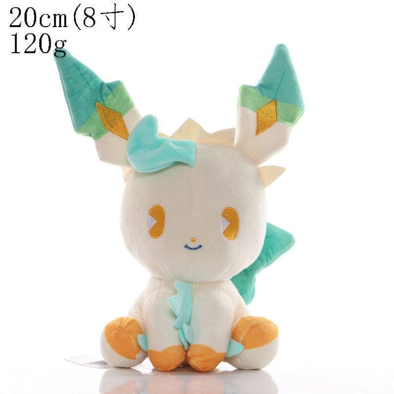 Pokemon Eevee Evolution Peluche Plush Toy Flareon Vaporeon Espeon Umbreon Leafeon Sylveon Pikachu Stuffed Doll Kid Xmas Gift