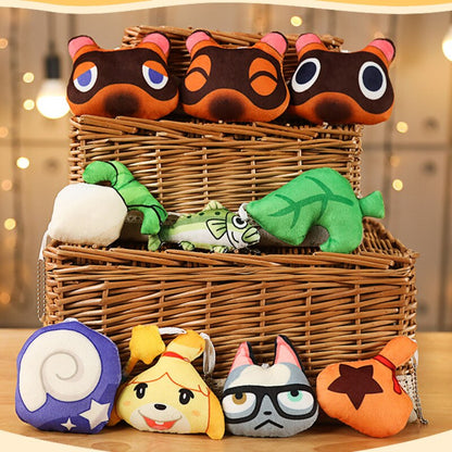 12 styles Animal Crossing Plush Pillow Doubutsu No Mori Sofa Cushion Tom Nook Foxes Stuffed Doll Gifts For Children Birthday Day