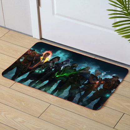 Carpet Living Room Valorant Diatom Ooze Non-slip and Washable Kitchen Mat Diatomaceous Earth Mat Home Decoration Rug Door Mats