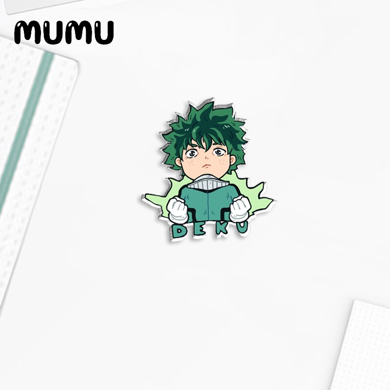 2023 New Boku no Hero Academia Lapel Pin Anime Acrylic Brooches Handmade Epoxy Jewelry Shirt Bag Badge