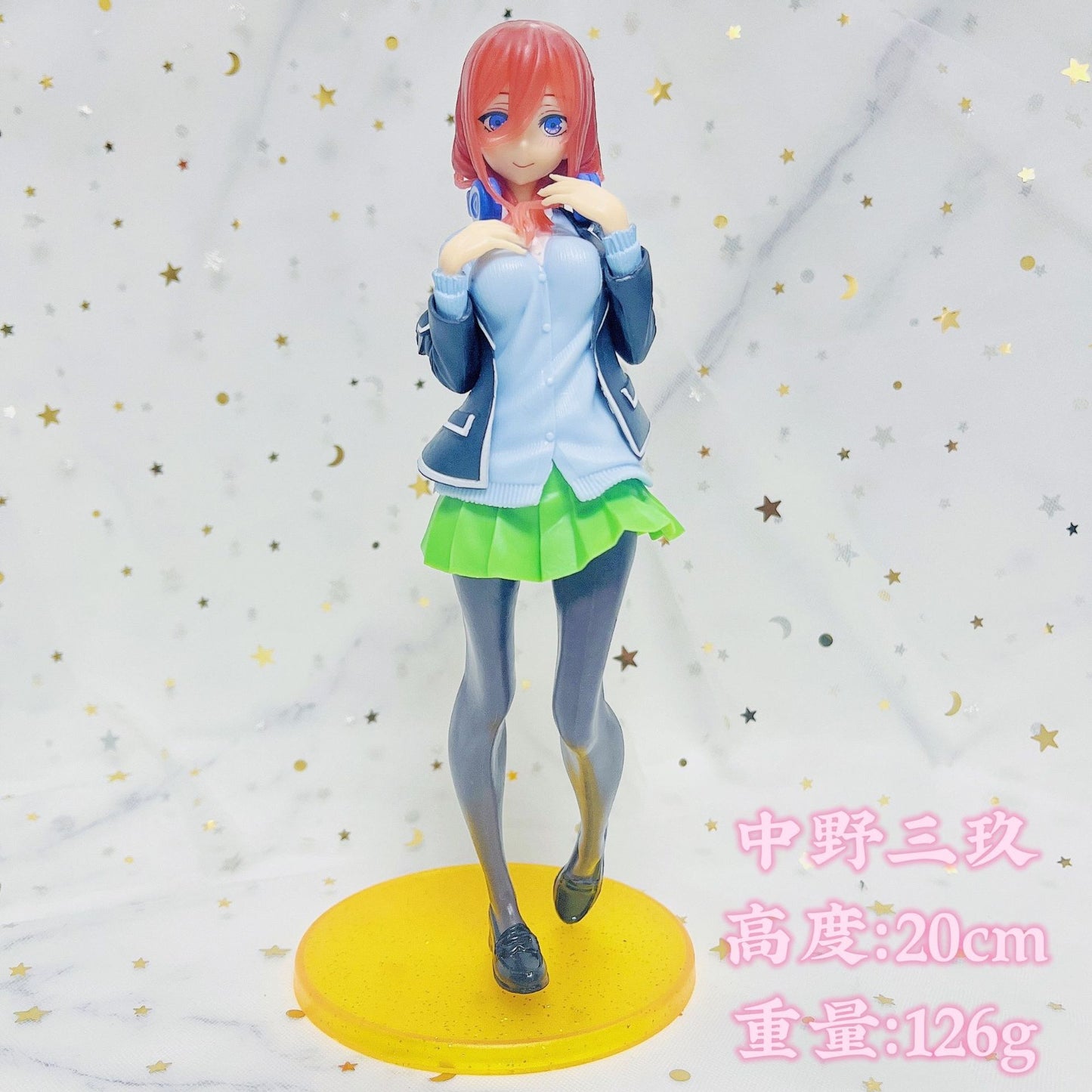 20cm The Quintessential Quintuplets Figure Anime Nakano Miku Action Figure Nakano Ichika Nino Yotsuba Itsuki Figurine Model Doll