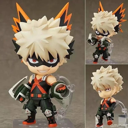 10CM My Hero Academia Anime Figure Midoriya Izuku Bakugou Katsuki Todoroki Shouto GSC Q Version PVC Action Figure Toys