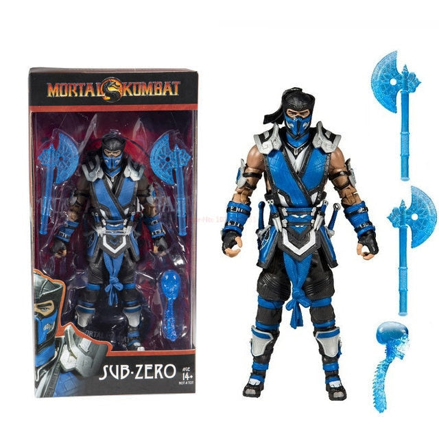 7inch Pvc Original Mcfarland Anime Figurine Scorpion Zero Kabal Mortal Kombat Action Figure Collect Model Kid Toy Gift