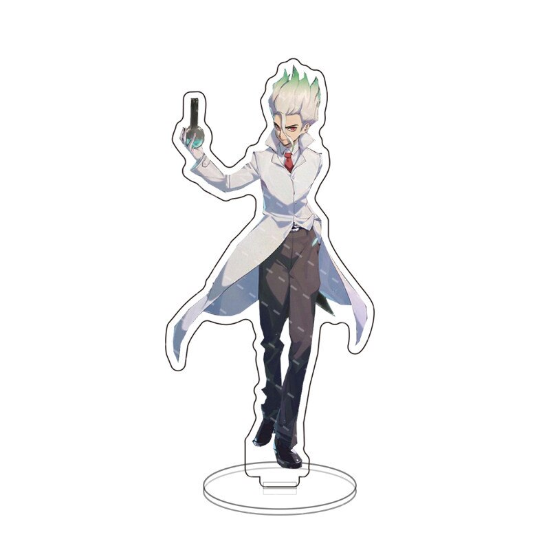 Anime Game Dr. Stone Acrylic Stand Action Figure Toy Ishigami Senkuu PVC Desktop Stand Model Toys Gift Cosply Beauty Collection