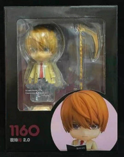 10cm Death Note Anime Figure 1160# Yagami Light Action Figure Death Note Yagami Light 1200# L Lawliet Figurine Model Doll Gift