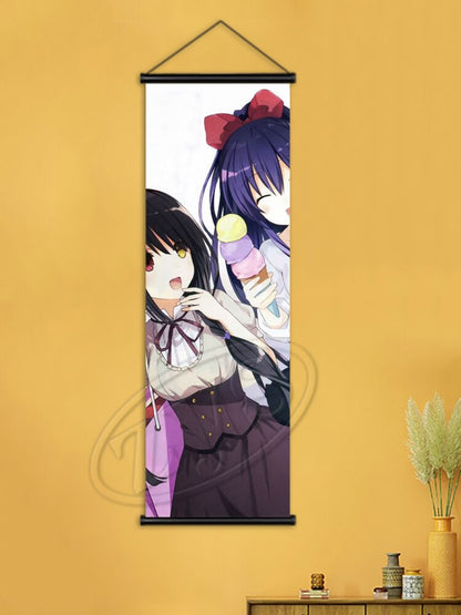 Classic Art Japanese Anime Poster Canvas Date a Live Painting HD Print Wall Home Cudros Hanging Scrolls Mural Bedroom Decoration