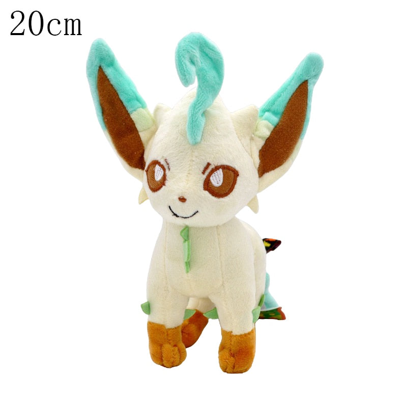 Pokemon Eevee Evolution Peluche Plush Toy Flareon Vaporeon Espeon Umbreon Leafeon Sylveon Pikachu Stuffed Doll Kid Xmas Gift