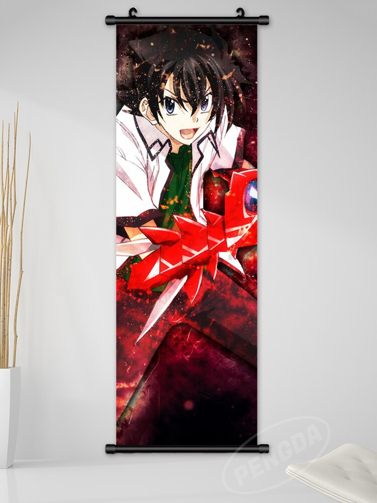 Wall Art Anime Hanging Painting Posters High School DxD Canvas Print Rias Gremory Picture Home Decor Scroll Bedside Background