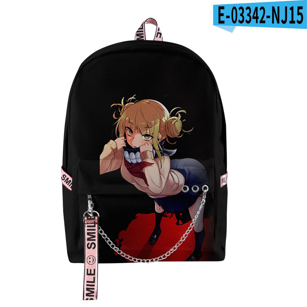 Fashion Novelty My Hero Academia Student School Bags Unisex 3D Print Oxford Waterproof Notebook multifunction Travel Backpacks