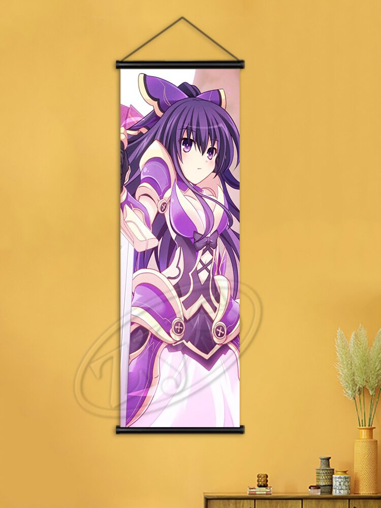 Classic Art Japanese Anime Poster Canvas Date a Live Painting HD Print Wall Home Cudros Hanging Scrolls Mural Bedroom Decoration