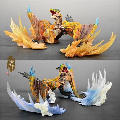 Collector&#39;s Edition Monster Hunter Prototype Production Big Tigrex Hand-held Male Fire Dragon Ornament Figure Toys