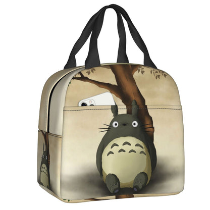 My Neighbor Totoro Lunch Bag Cooler Thermal Insulated Studio Ghibli Anime Hayao Miyazaki Lunch Box for Women Children School