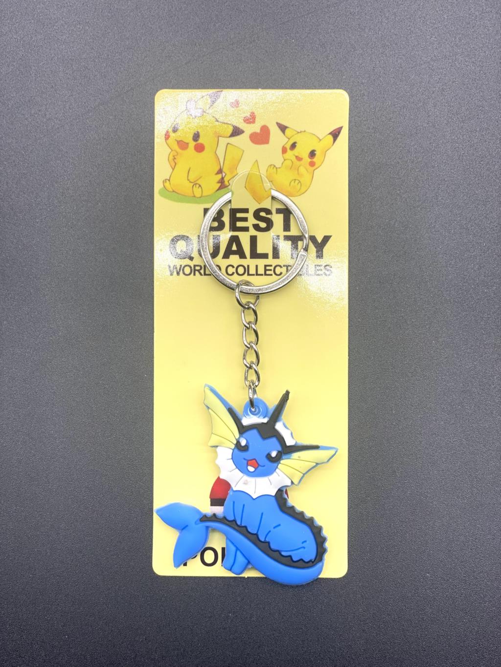 38style Pokemon Anime Action Figures Pikachu Alloy Silicone Keychain Accessories Pendant Bag Key Ring Pendant Birthday Gifts