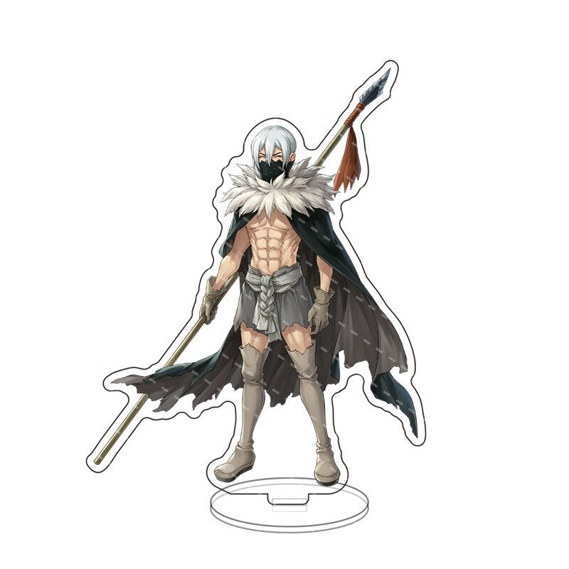 Anime Game Dr. Stone Acrylic Stand Action Figure Toy Ishigami Senkuu PVC Desktop Stand Model Toys Gift Cosply Beauty Collection