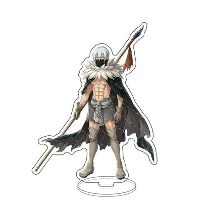 Anime Game Dr. Stone Acrylic Stand Action Figure Toy Ishigami Senkuu PVC Desktop Stand Model Toys Gift Cosply Beauty Collection