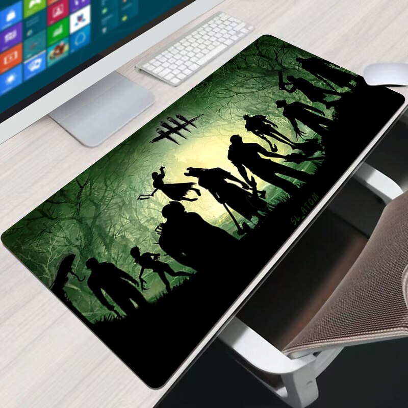 Large Mouse Pad Gamer Dead By Daylight Pc Gaming Accessories Mousepad Deskmat Non-slip Mat Mousepad Mats Keyboard Cabinet Pads