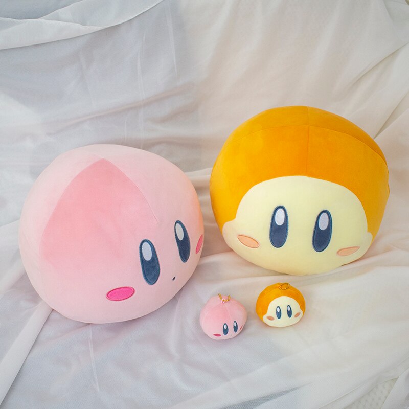 Cute Soft Japanese Anime Plush Toy Kawaii Kirby Doll Stuffed Waddle Dee Plushies Throw Pillow Girly Home Decor Birthday Gifts