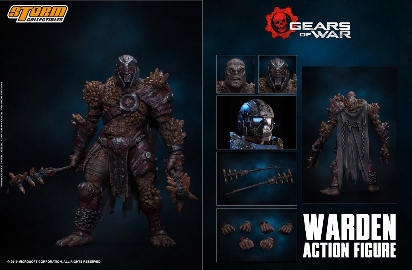 Storm Toys 1/12 Warden Gears of War 5 Soldier Model Full Set 6&quot; Action Figure In Stock