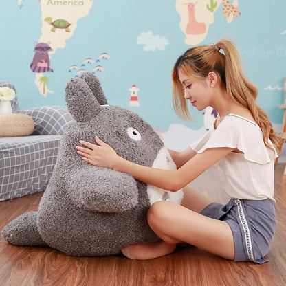 1pc 30-70cm kawaii Totoro Plush Toys Japanese style Studio Ghibli Anime Cat Stuffed Animal Long My Neighbor Pillow for Kids Doll