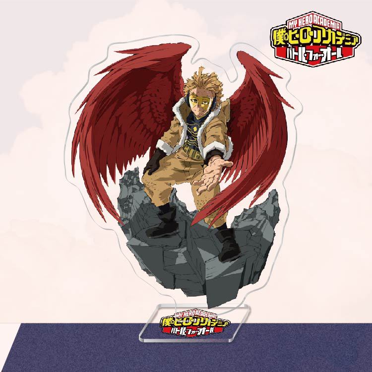 My Hero Academia Anime Figure Todoroki Shoto Acrylic Stands Endeavour Character Model Plate Desk Decor Standing Sign Fans Gifts