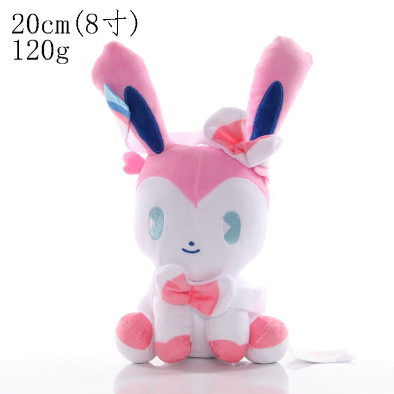 Pokemon Eevee Evolution Peluche Plush Toy Flareon Vaporeon Espeon Umbreon Leafeon Sylveon Pikachu Stuffed Doll Kid Xmas Gift