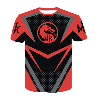 Mortal Kombat 11 T-Shirts Fighting Game 3D Print Cosplay Streetwear Men Women Fashion O-Neck T Shirt Kids Boys Tees Tops Clothes