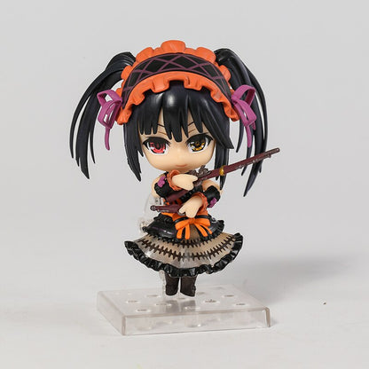 Date A Live Tokisaki Kurumi 466 Yoshino 395 Assemble Change Face Action Figure Doll Toy Gift