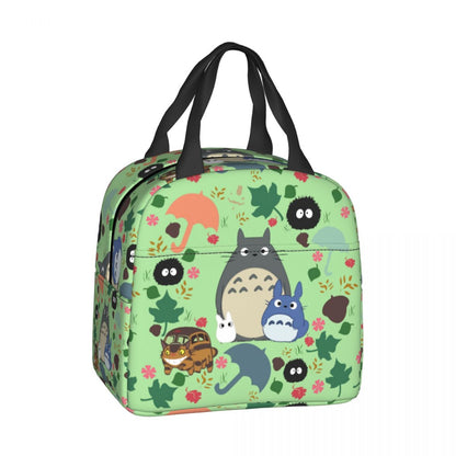 My Neighbor Totoro Lunch Bag Cooler Thermal Insulated Studio Ghibli Anime Hayao Miyazaki Lunch Box for Women Children School