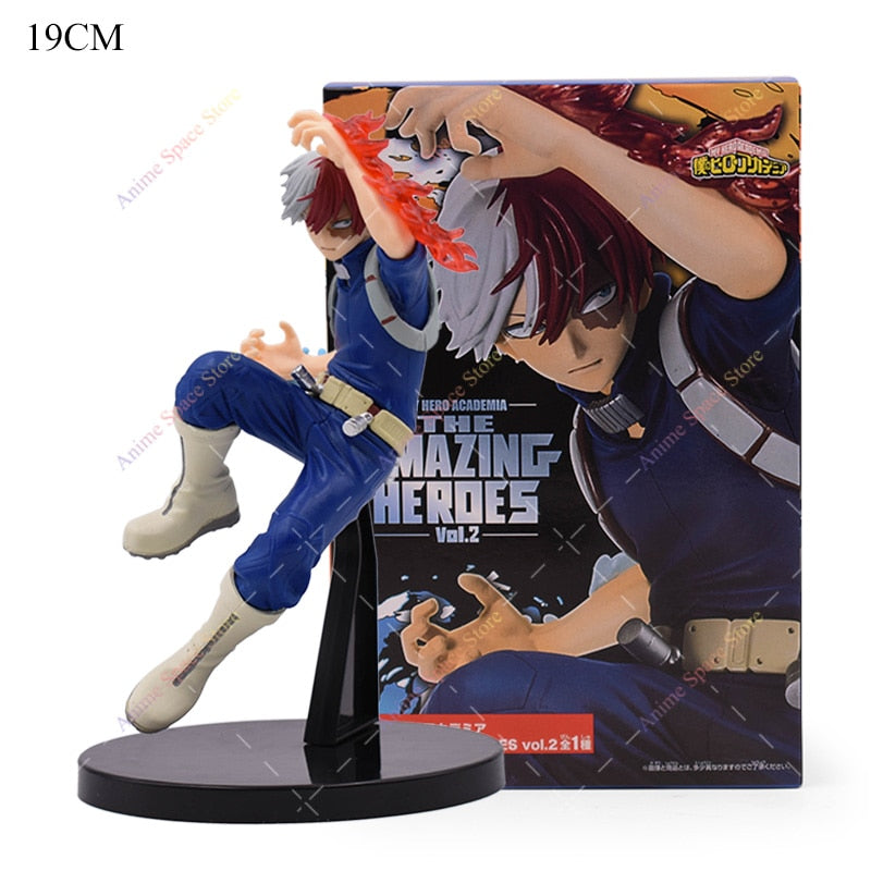 Anime Figure My Hero Academia BFC Izuku Midoriya Bakugou Shouto Todorok Shigaraki Tomura PVC Action Model Age of Heroes Deku Toy