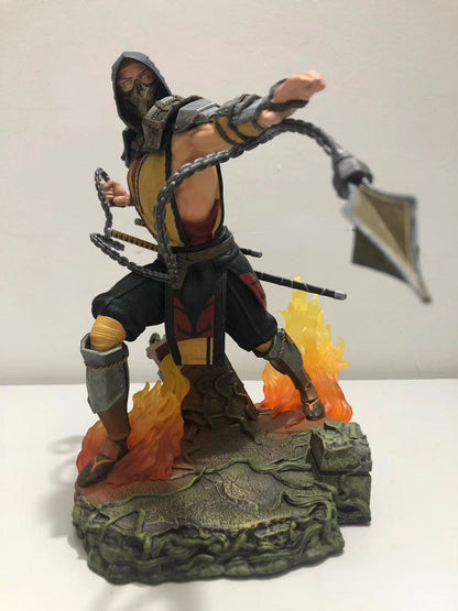 Diamond Select Toys Original DST Mortal Kombat 11 Scorpion Deluxe Edition Collection Statue From