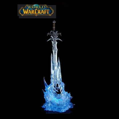 World of Warcraft 25cm Anime Game Action Figure Weapon Frostmourne Katana Sword with LED Lighting Starz PVC Toys Kids Gifts