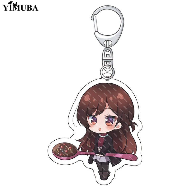 Anime Rent A Girlfriend Kanojo Okarishimasu Charm Keychain Ichinose Chizuru Asami Nanami Sakurasawa Sumi Sarashina Ruka Keyring