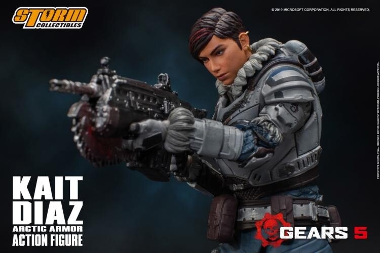 Storm Toys 1/12 Kait Diaz Gears of War 5 Full Set 6&#39;&#39; Action Figures Model In Stock For Fans Collection