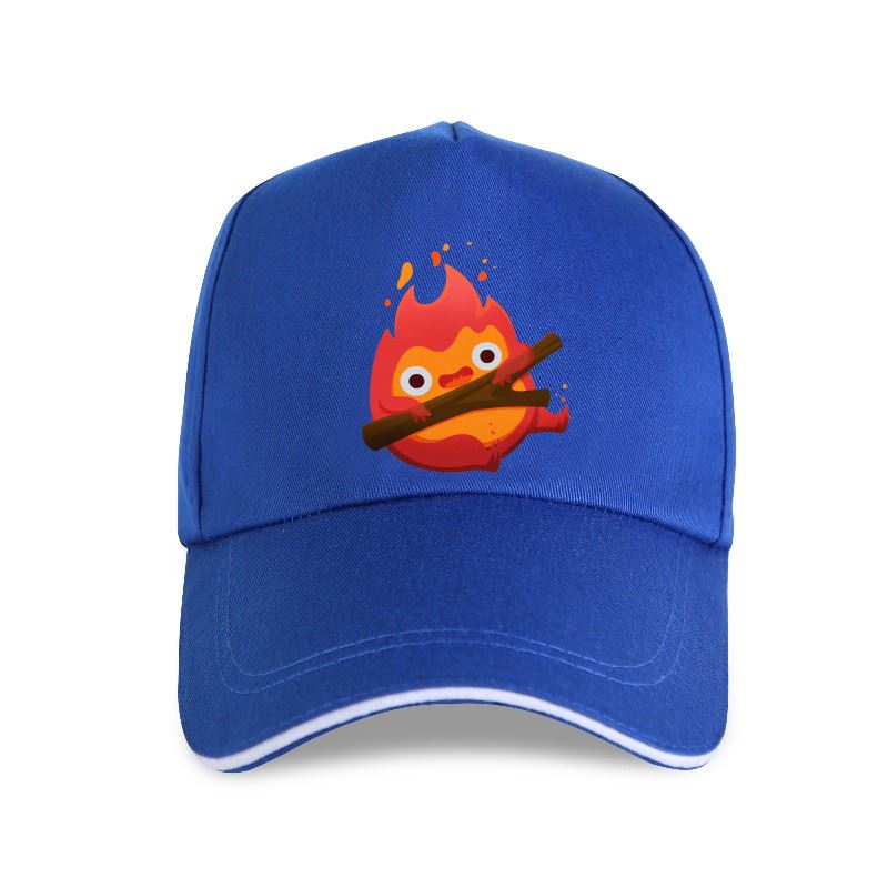 New 2021 The Fire Demon Baseball cap Calcifer Howl Moving Castle Studio Ghibli Men Casual Harajuku Tops Cami