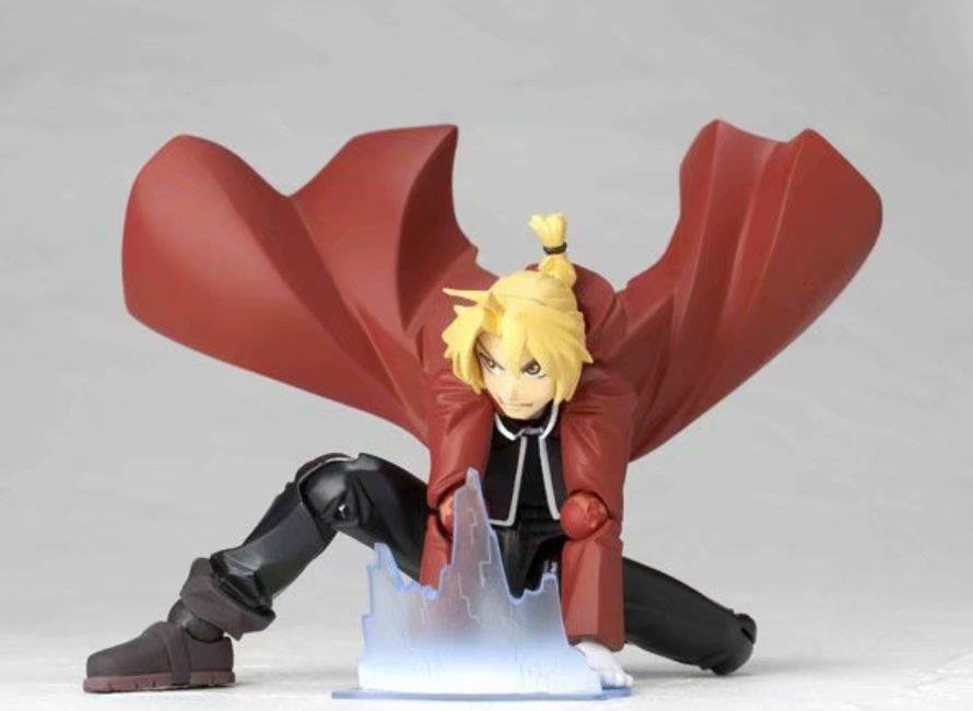 14CM Fullmetal Alchemist Edward Elric 116 Alphonse Elric 117 Figure Anime Figures Action Figurine Model Collection Cartoon Toys