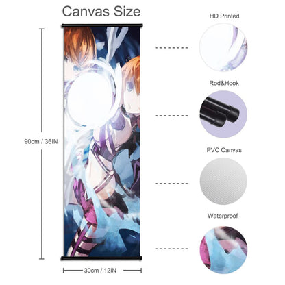 Classic Art Japanese Anime Poster Canvas Date a Live Painting HD Print Wall Home Cudros Hanging Scrolls Mural Bedroom Decoration