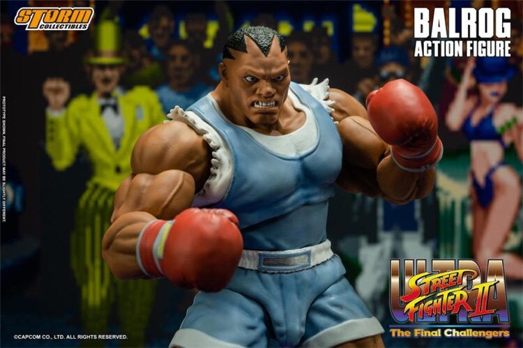 Storm Toys 1/12 BALROG Street Fighter II CPSF23 Soldier Model Full Set 6&#39;&#39; Action Figure Toy In Stock Hot Sale