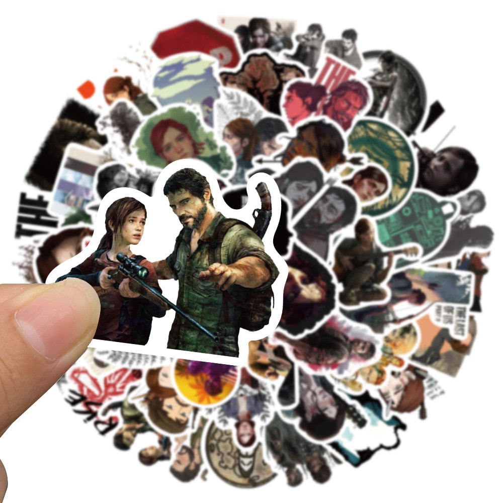 10/50PCS Game The Last of US Cool Stickers for Motorcycle Skateboard Bike Laptop Phone Suitcase Car Gift Sticker