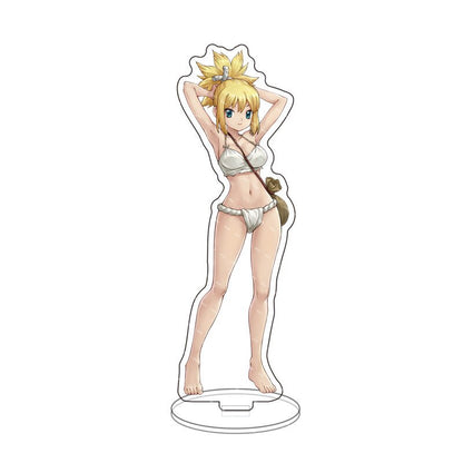 Anime Game Dr. Stone Acrylic Stand Action Figure Toy Ishigami Senkuu PVC Desktop Stand Model Toys Gift Cosply Beauty Collection