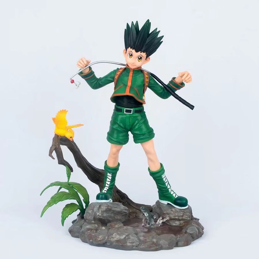 33cm Hunter x Hunter Anime Figure Kurapika/Alluka Zoldyck Action Figure Gon Freecss/Killua Zoldyck Figurine Model Doll Toys