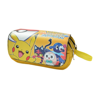 Pokemon Pencil Box Anime cartoon characters Pikachu School Supplies Stationery Schoolbag pencil case Birthday Party Gifts